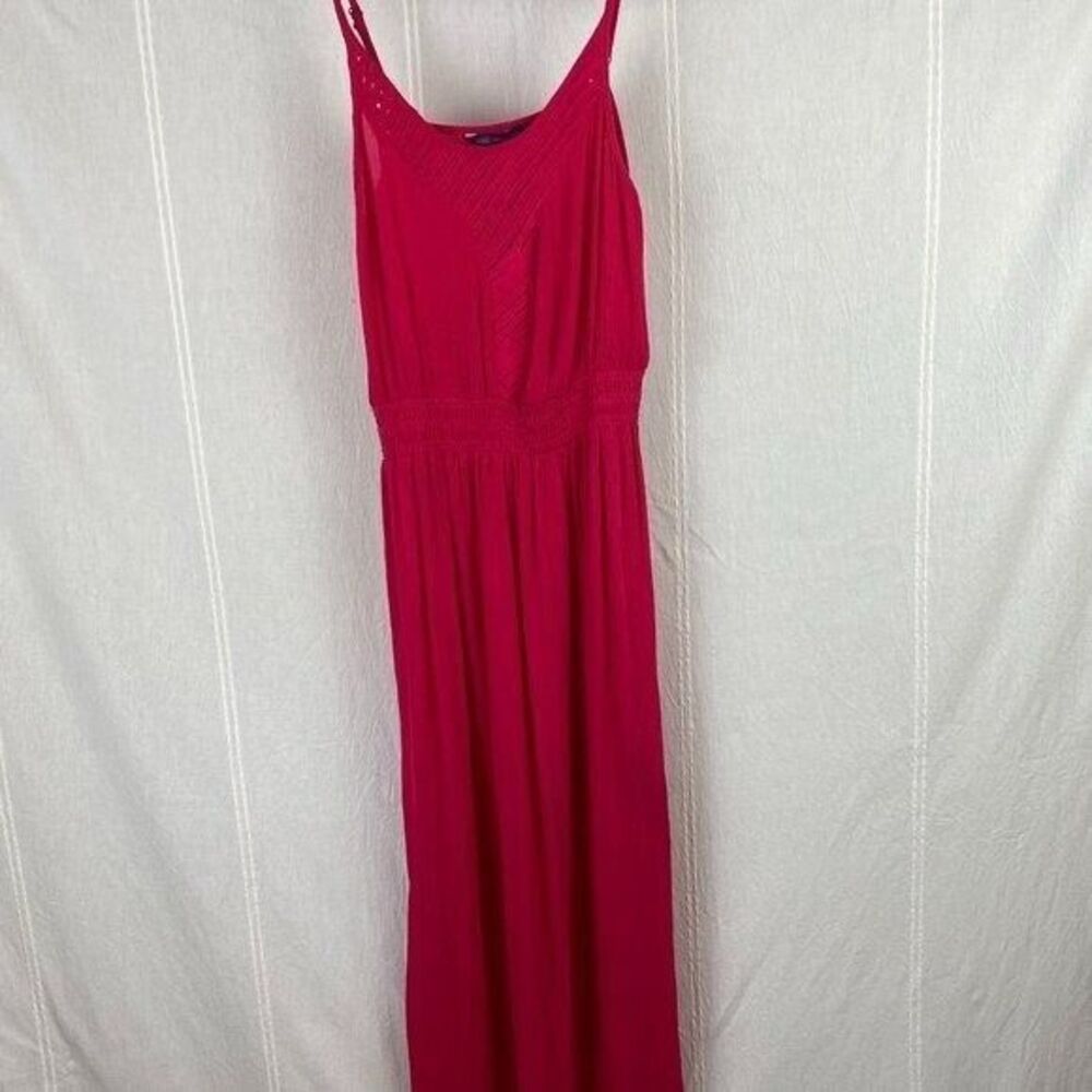 Marks & Spencer M&S Collection Hot Pink Sleeveless Flowy Beach Dress Size 6